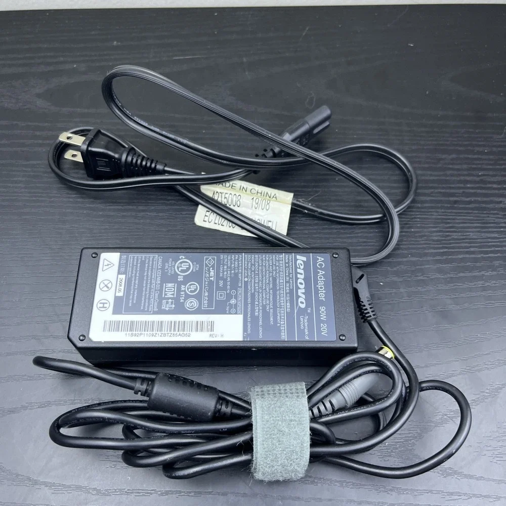 Genuine Lenovo 45N0482 90W AC Adapter Charger 20V‎ 4.5A Slim Tip OEM Tested